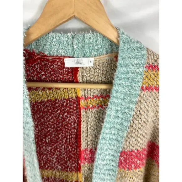 Talulah Colorful Stripe Knit Sweater Size Small - Picture 4 of 5